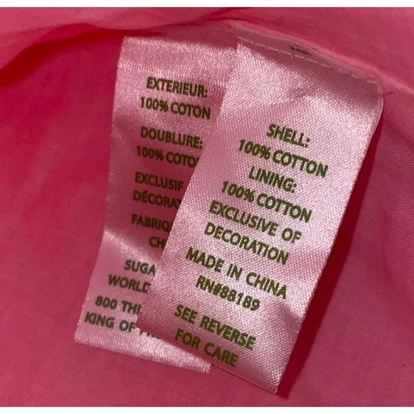 Lilly Pulitzer Kade strapless dress in Pink Tropics with gold embroidery 00 - Picture 6 of 9